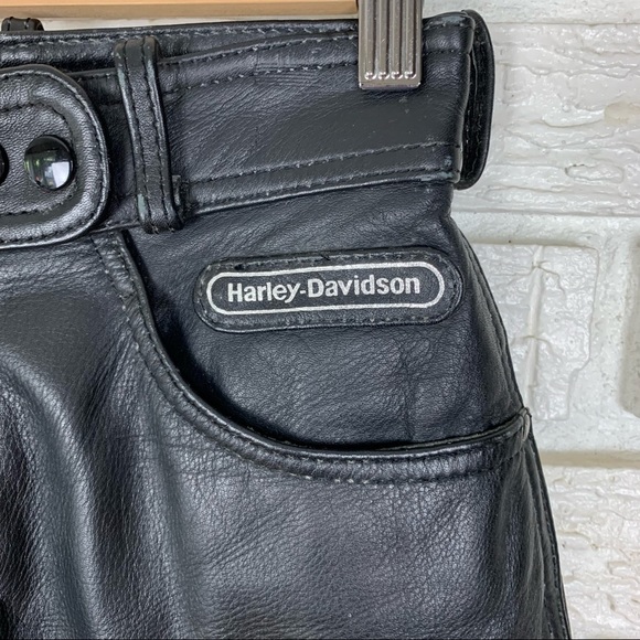 Harley Davidson Leather Pants - Picture 2 of 14